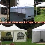 Ankara Alüminyum Hi-Tech Çadır kiralama