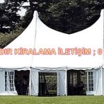 Ankara Büyük Çadır kiralama