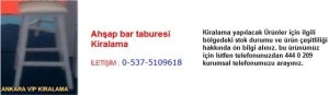 Ankara ahşap bar taburesi kiralama