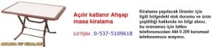 Ankara açılır katlanır ahşap masa kiralama