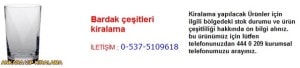 Ankara bardak çeşitleri kiralama