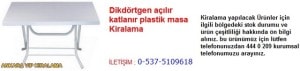 Ankara dikdörtgen açılır katlanır plastik masa kiralama