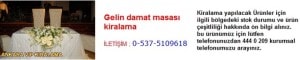 Ankara gelin damat masası kiralama