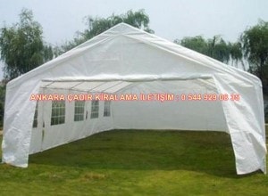 Ankara kiralama çadır model fiyatı