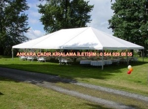 Ankara kiralama çadır çeşitleri