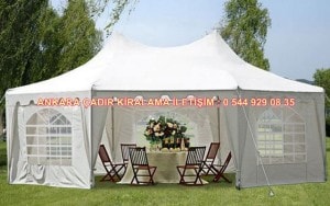 Ankara kiralık Alüminyum Hi-Tech Çadır