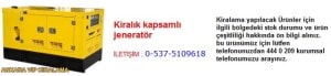Ankara kiralık kapsamlı jeneratör