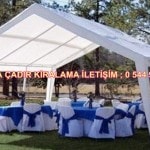 Ankara kiralık tören çadırı