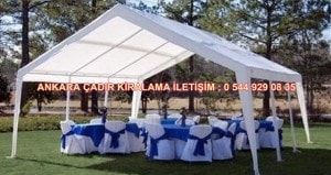 Ankara kiralık tören çadırı