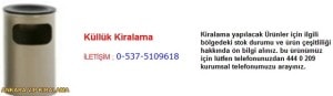 Ankara küllük kiralama