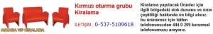 Ankara kırmızı oturma grubu kiralama