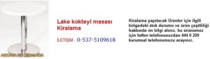 Ankara lake kokteyl masası kiralama