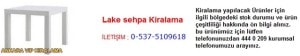 Ankara lake sehpa kiralama