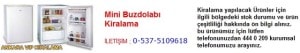 Ankara mini buzdolabı kiralama