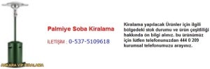 Ankara palmiye soba kiralama satış