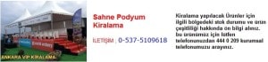 Ankara sahne podyum kiralama