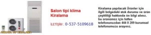 Ankara salon tipi klima kiralama