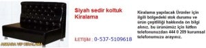 Ankara siyah sedir koltuk kiralama