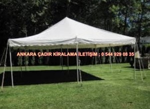 Ankara çadır kiralama ürünleri