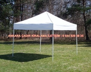 Ankara çadır kurulumu